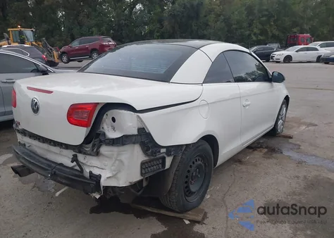 2007 Volkswagen Eos 2.0T from USA, damaged, VIN WVWBA71F97V021203